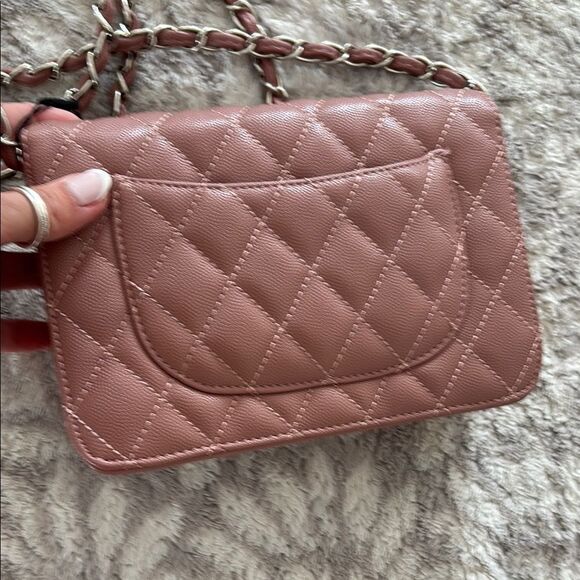 CC Pink Quilted Women's Bag - Picture 7 of 11